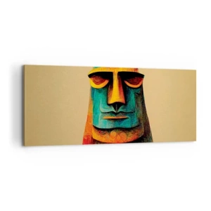 Schilderen op canvas - Statig, toch lief - 100x40 cm
