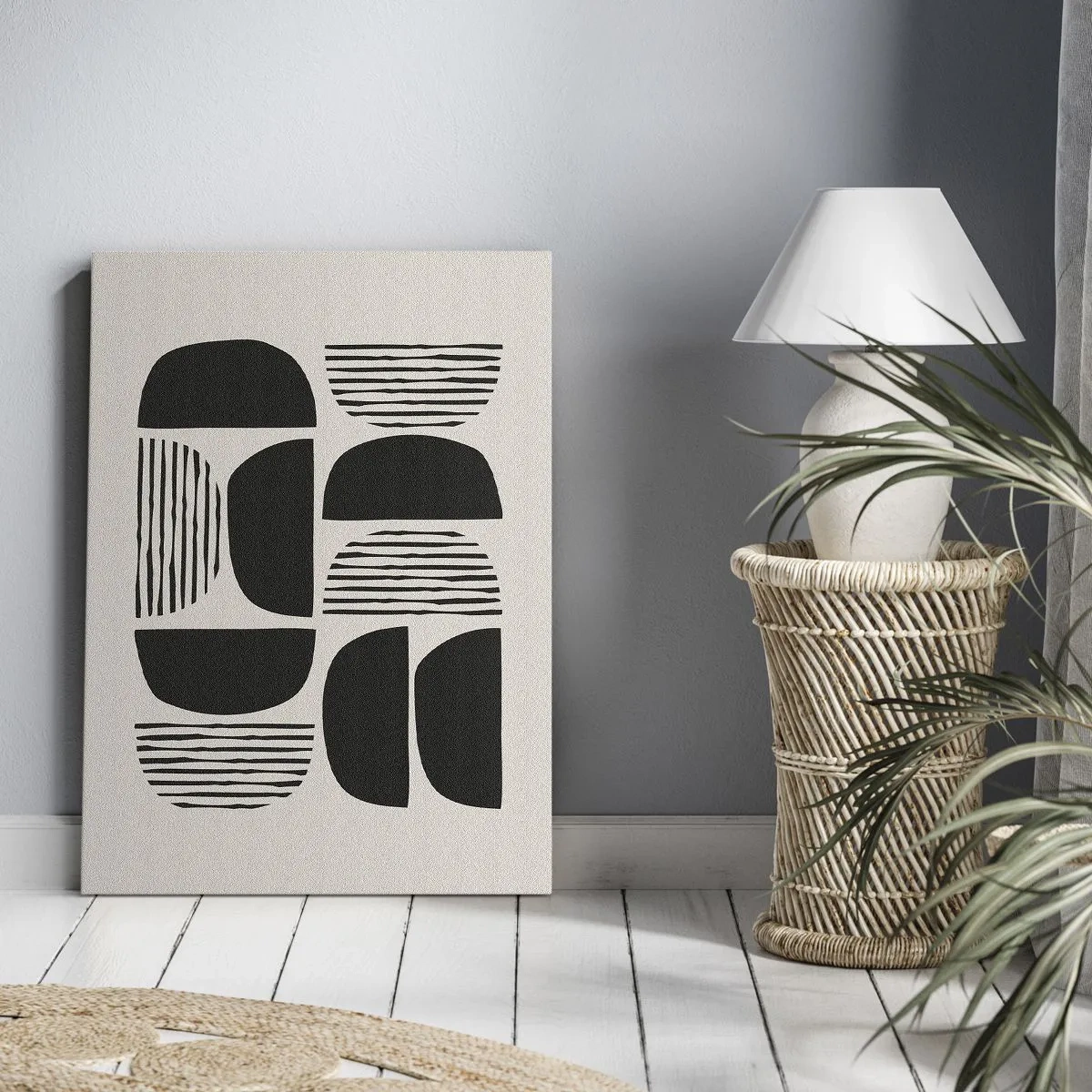 Schilderen op canvas - Halfslachtige deals - 45x80 cm