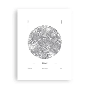 Poster - Anatomie van Rome - 30x40 cm