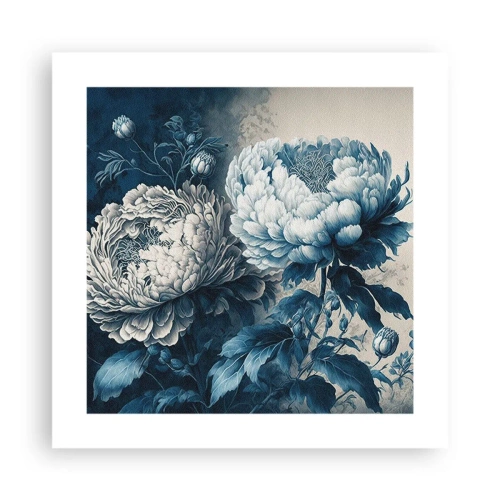 Poster - Bij elkaar passend paar - 40x40 cm