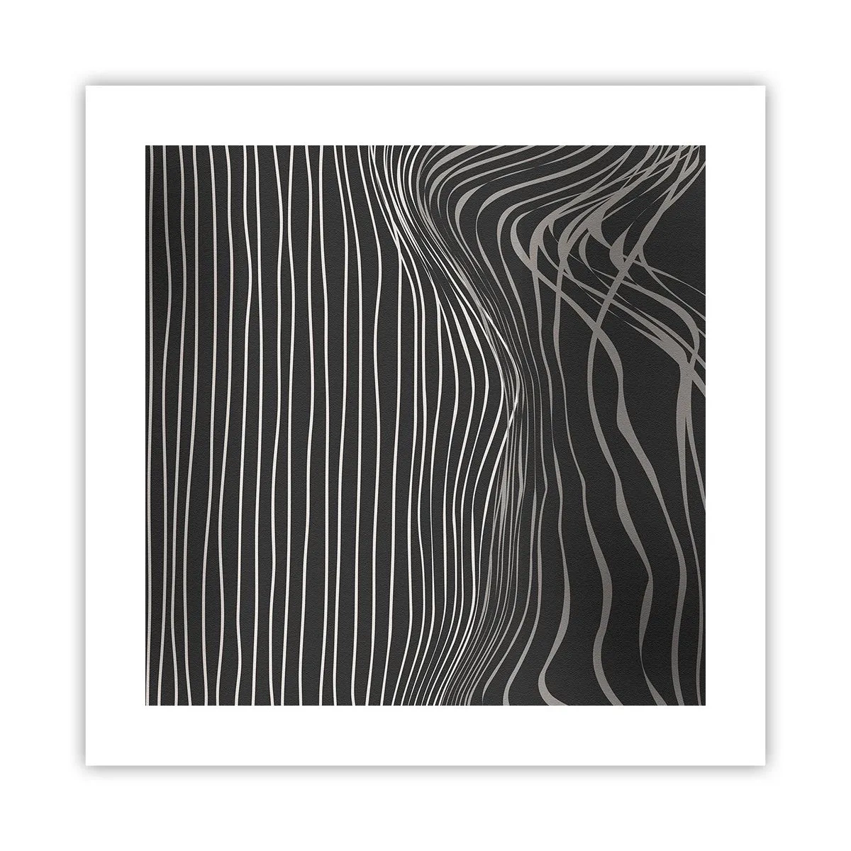 Poster - Ritme en accent - 40x40 cm