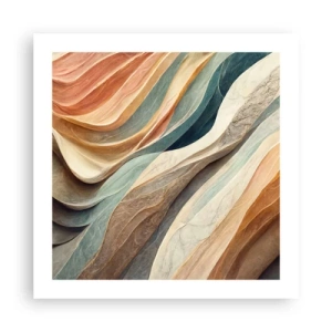Poster - Het moment vóór de verandering - 50x50 cm