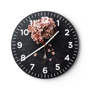 Wandklok - Klok - Een echt romantisch teken - 40x40 cm