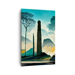 Schilderen op canvas - Nog hoger en hoger - 80x120 cm