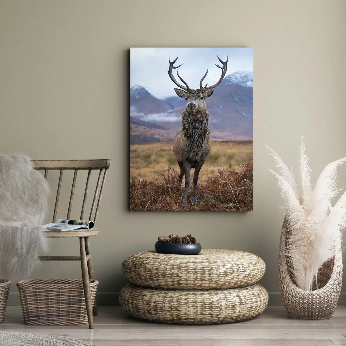 Schilderen op canvas - Op eigen grond - 80x120 cm