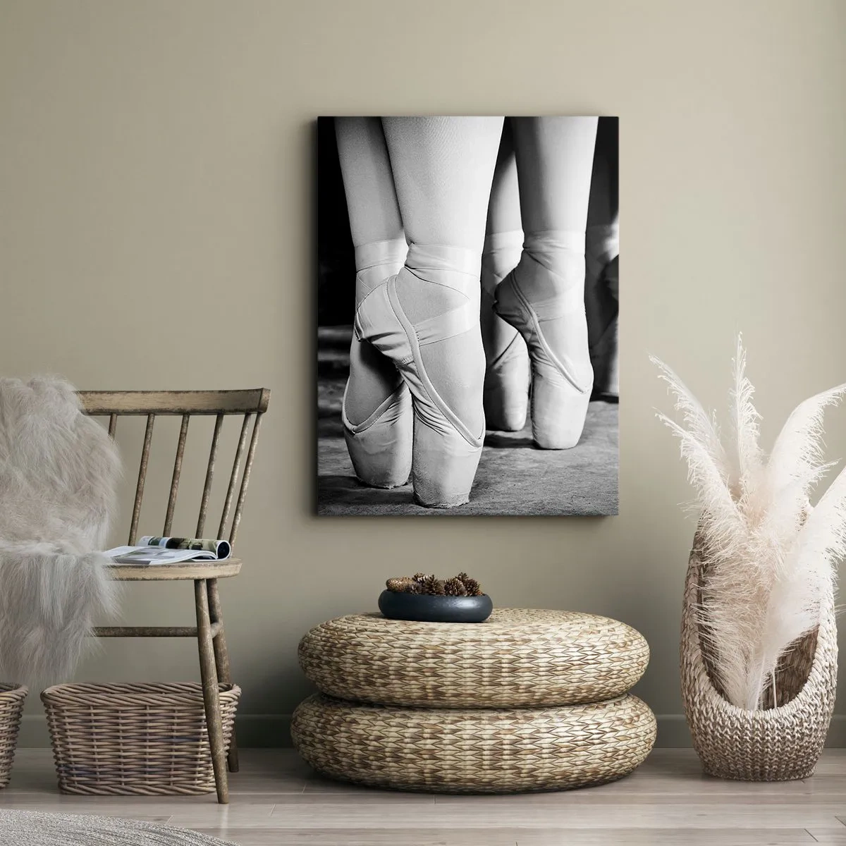Schilderen op canvas - Samen, lichtjes - 50x70 cm
