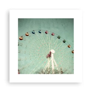 Poster - Wij nodigen u uit om plezier te hebben - 30x30 cm