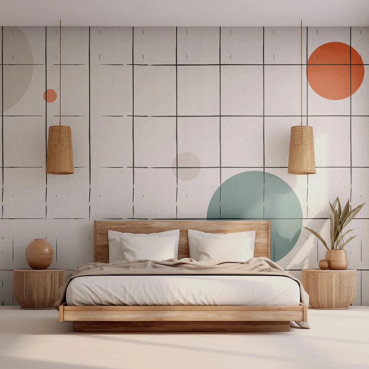 Fotobehang Premium Canvas - Gevangen. Wij of zij? - Achtergrond, Wielen, Rooster - 250x175 cm