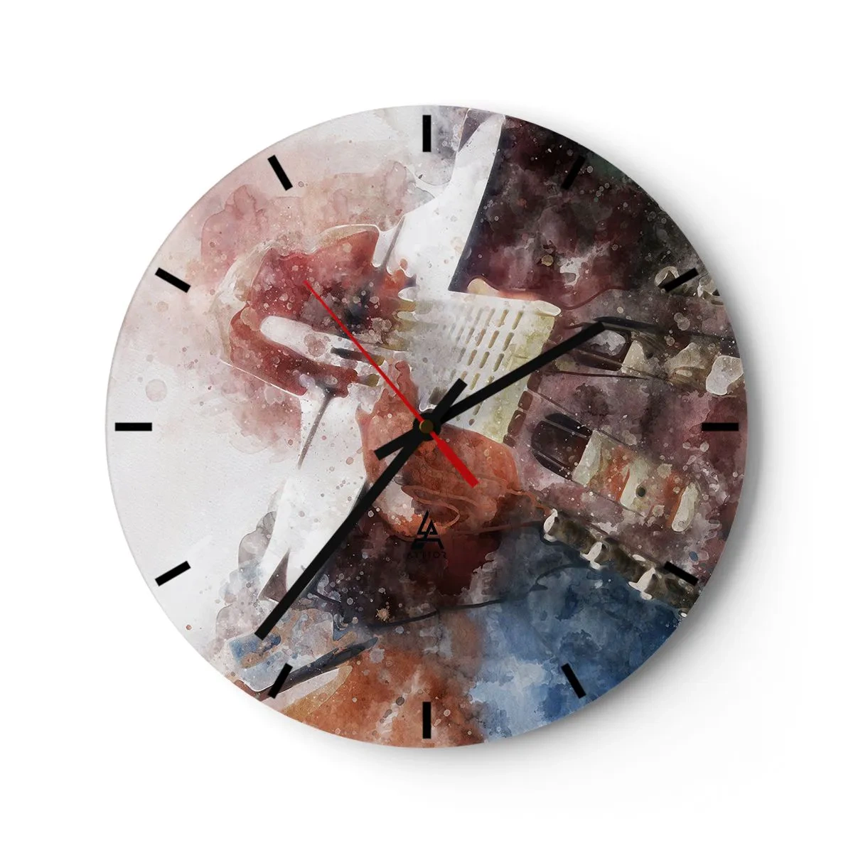 Wandklok - Klok - En wat vind je ervan? - 40x40 cm