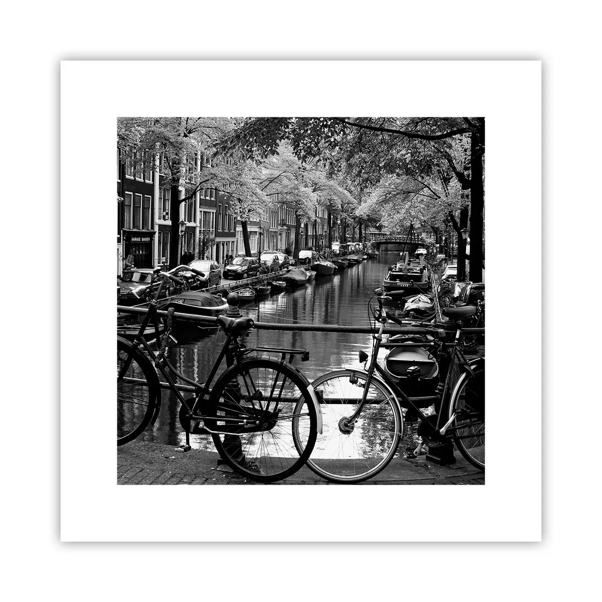 Poster - Een heel Nederlands uitzicht - 30x30 cm