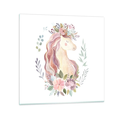 Schilderen op glas - Een uitnodiging in de wereld van sprookjes - 30x30 cm