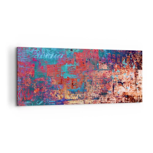 Schilderen op canvas - Geheugen en vergetelheid - 120x50 cm
