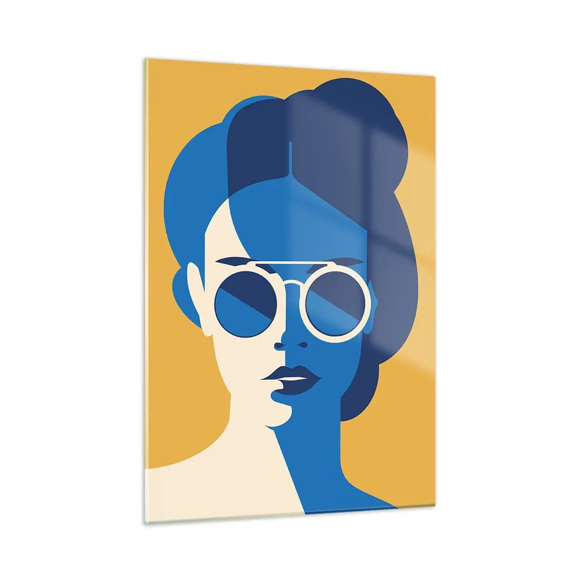 Schilderen op glas - Vakantie-look - 50x70 cm