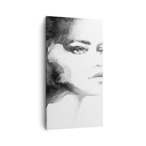 Schilderen op canvas - Gemaakt van mysterie en mist - 45x80 cm