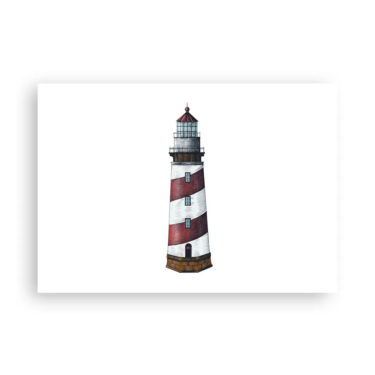 Poster - Altijd op zijn hoede - 100x70 cm