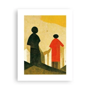 Poster - Er is nog een lange weg te gaan - 30x40 cm