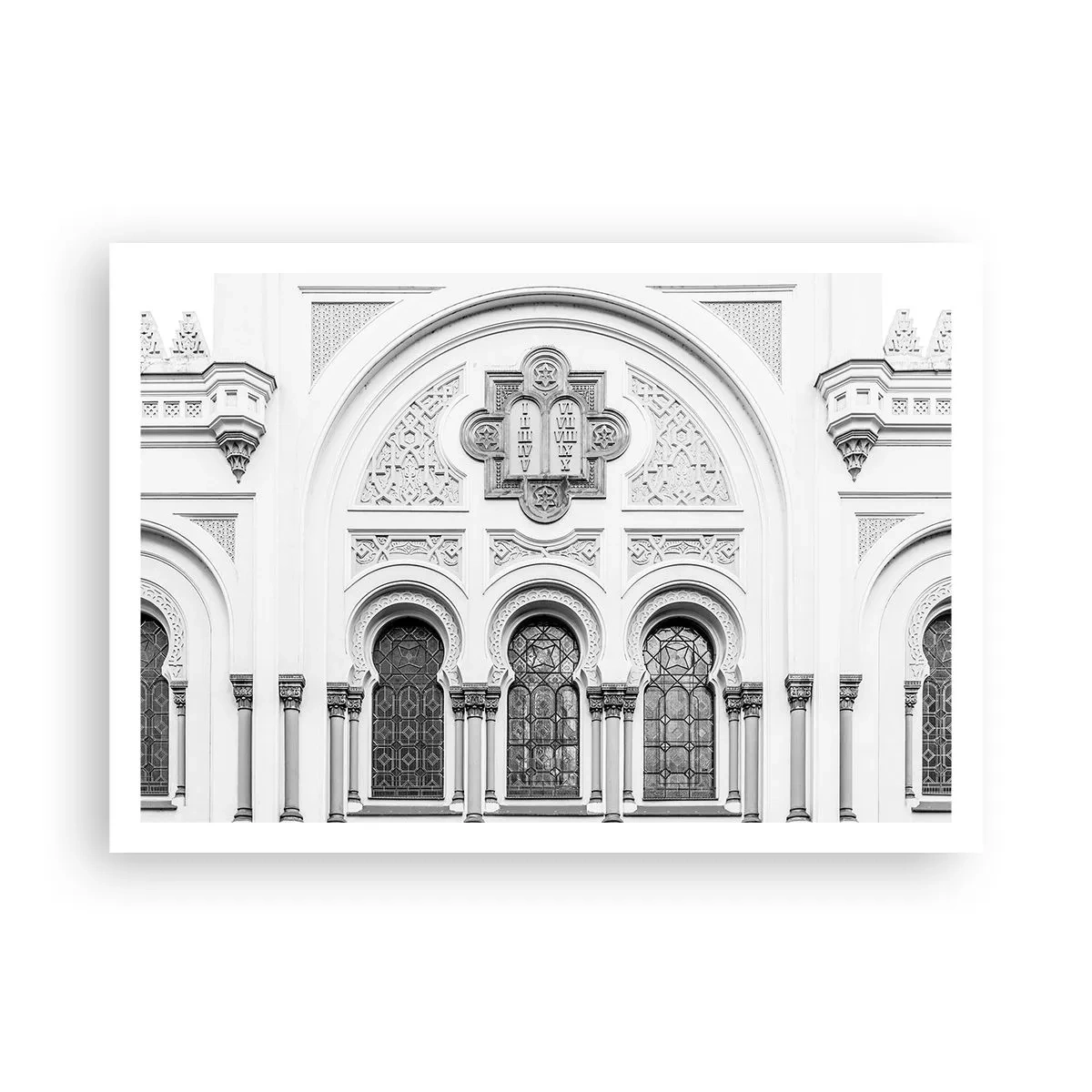 Poster - Op de grens van culturen - 100x70 cm