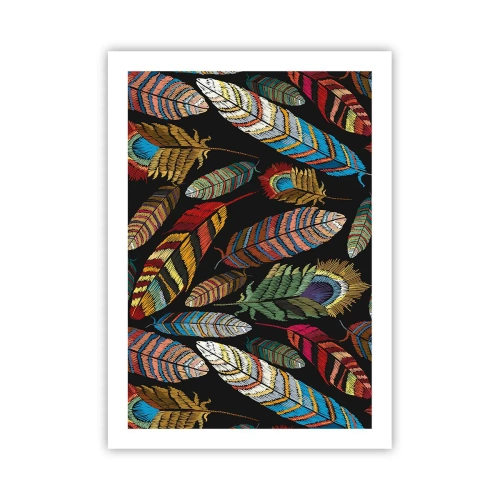 Poster - Het vogelcarnaval - 50x70 cm