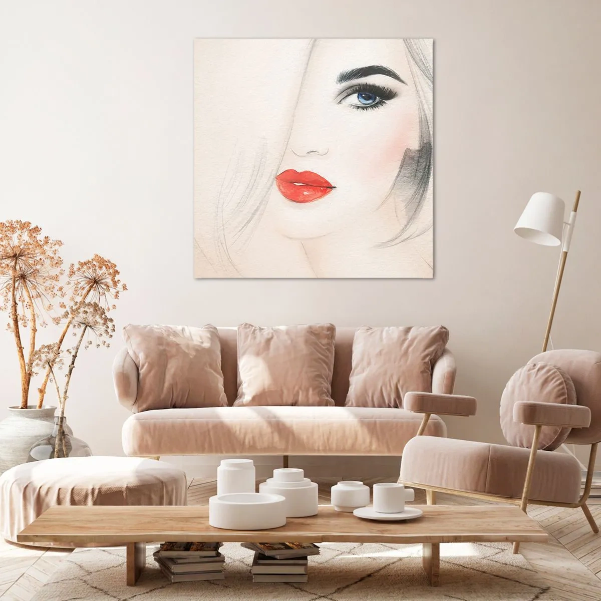 Schilderen op canvas - Het hypnotiseert en bedwelmt - 40x40 cm