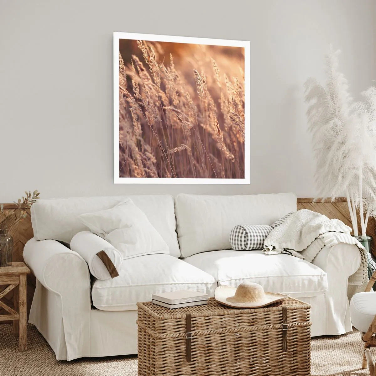 Poster - Klaar om de herfst te verwelkomen - 60x60 cm