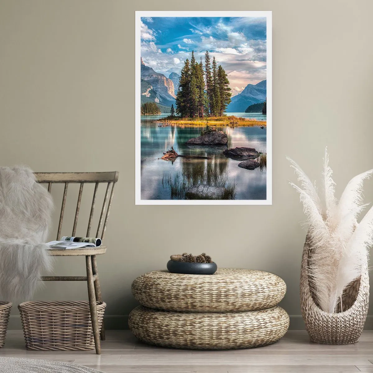 Poster - Aan het grote en schone water ... - 61x91 cm