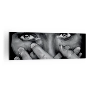 Schilderen op canvas - Ik zal niet zeggen wie het heeft geschilderd - 160x50 cm