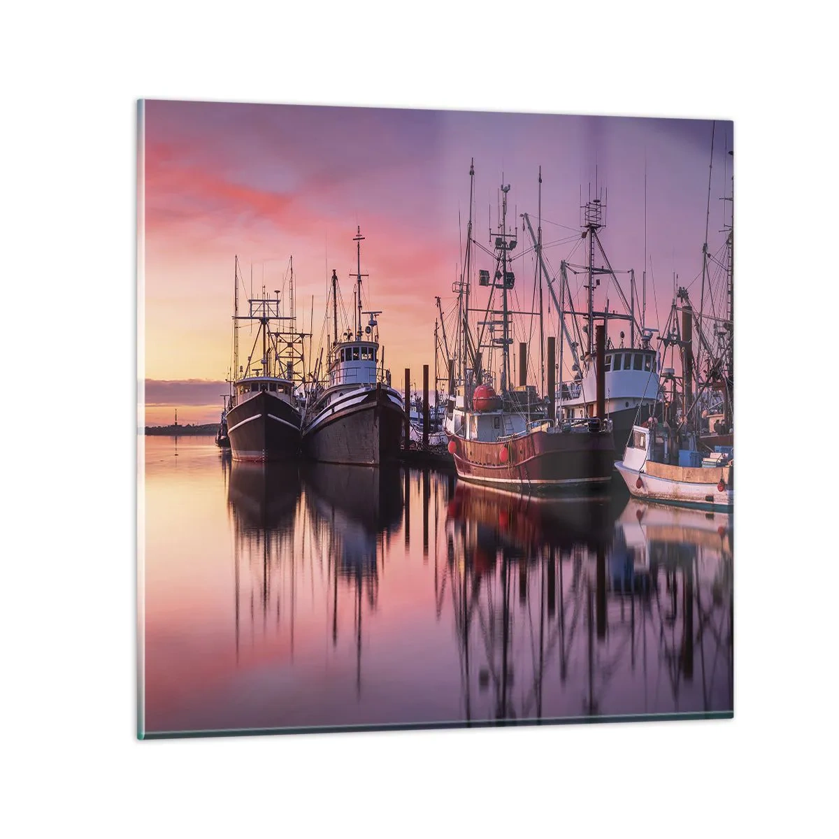 Schilderen op glas - Voor de volgende dag - 60x60 cm