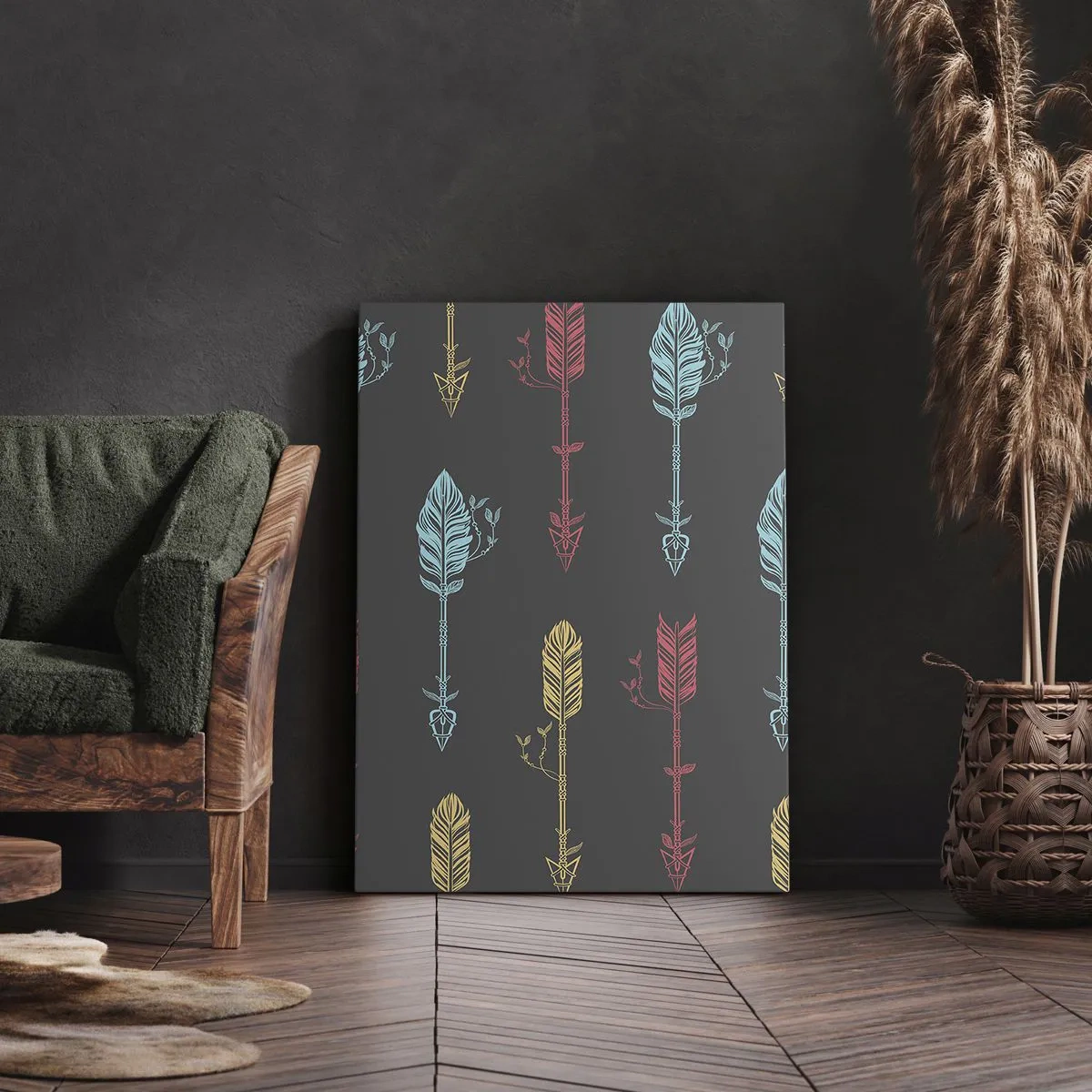 Schilderen op canvas - In de verordening - 45x80 cm