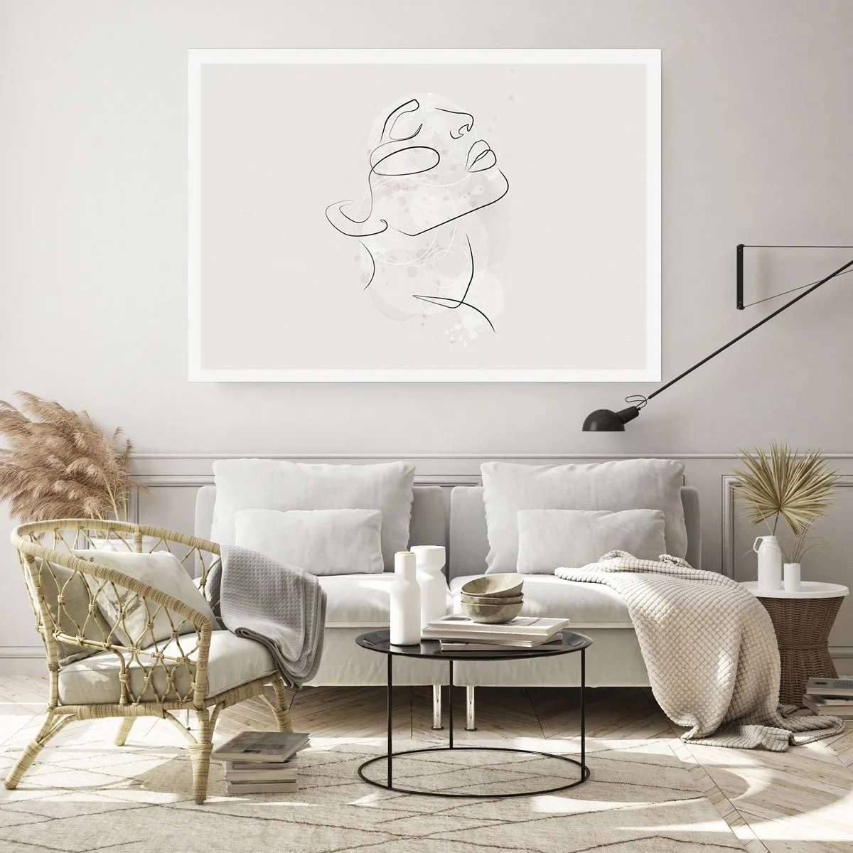 Poster - De omtrek van een droom - 50x40 cm