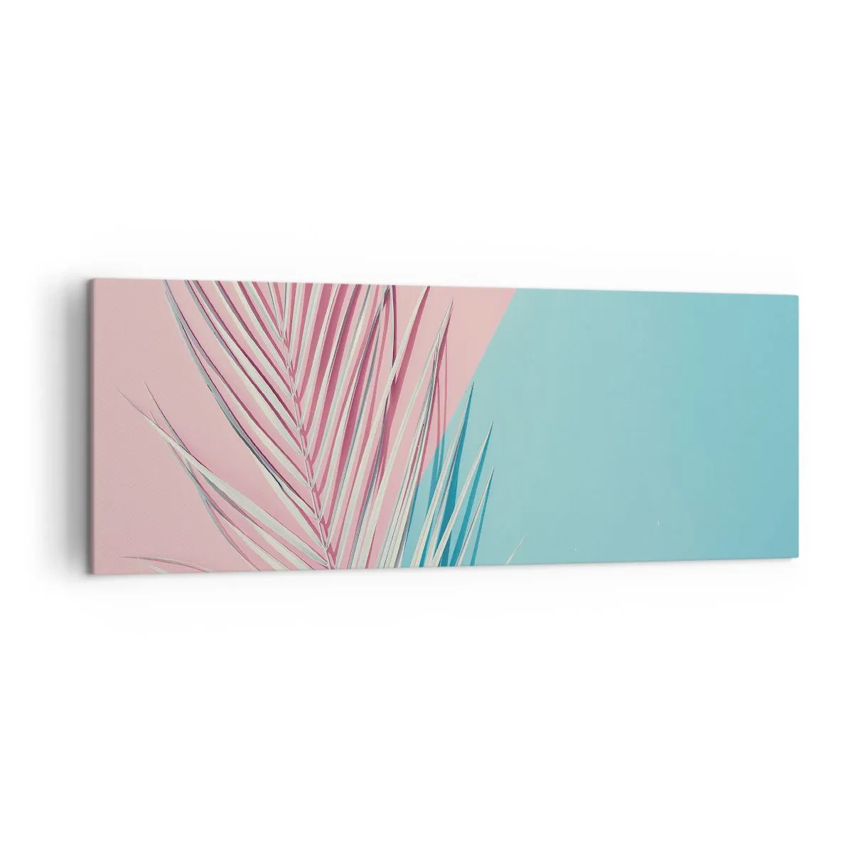 Schilderen op canvas - Tropische impressie - 140x50 cm