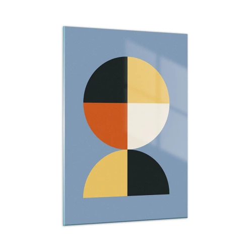 Schilderen op glas - Kijk en tel - 50x70 cm