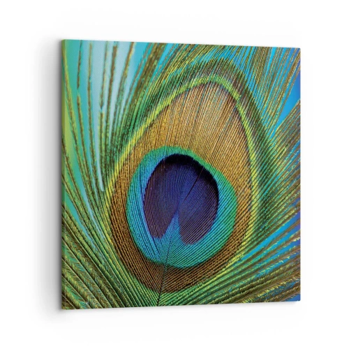 Schilderen op canvas - Oog in oog - 50x50 cm