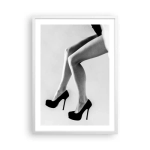 Poster in een witte lijst - Eeuwige vrouwelijkheid - 50x70 cm