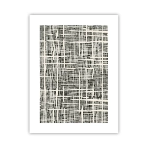 Poster - Geweven compositie - 30x40 cm