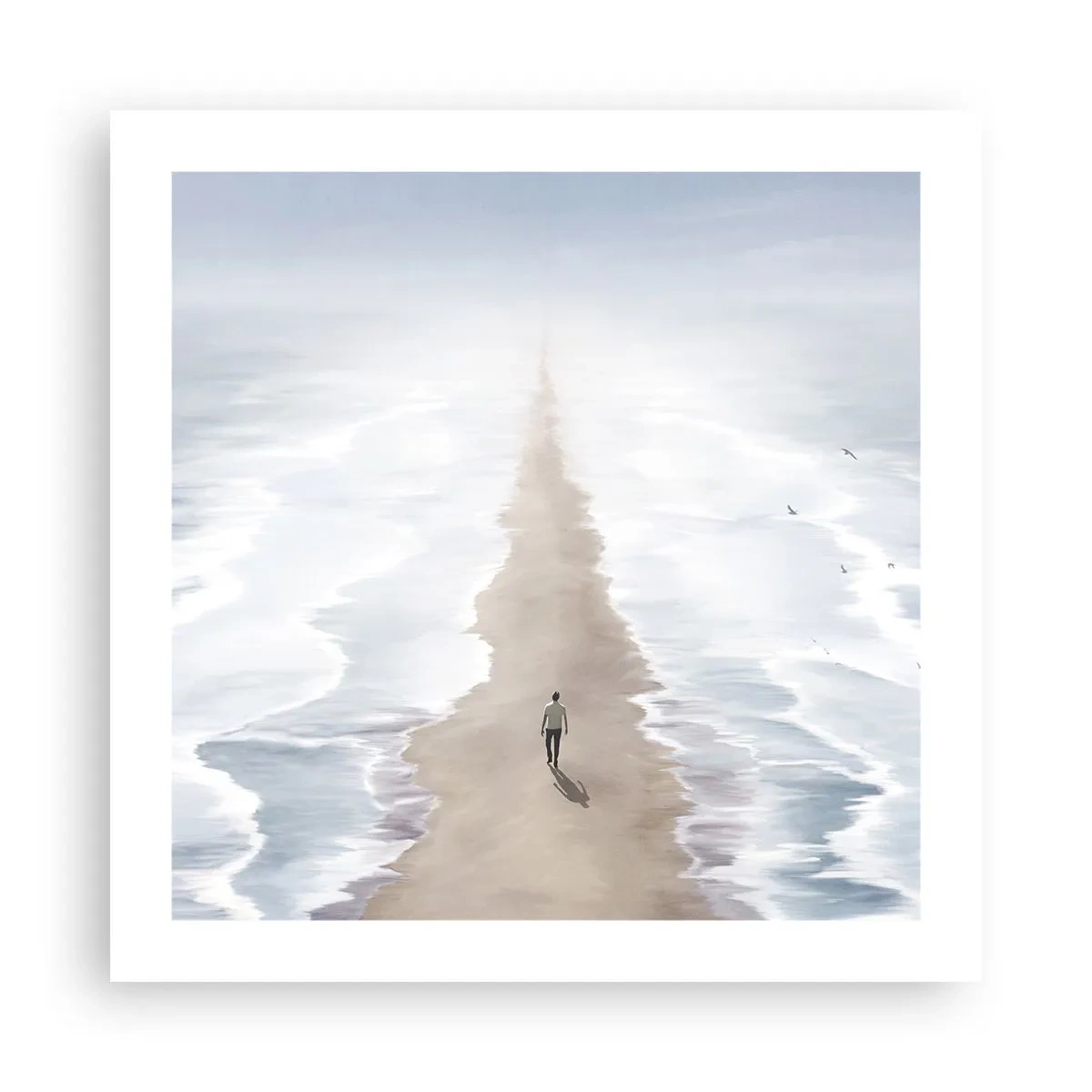 Poster - Een gouden toekomst - 50x50 cm