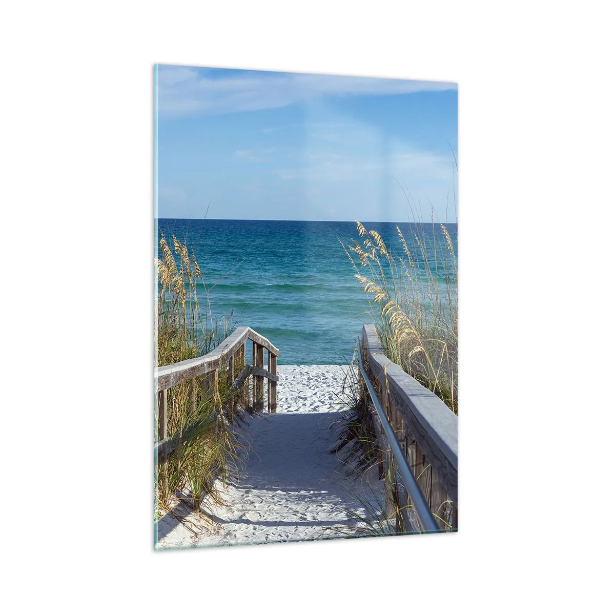 Schilderen op glas - In de zon, in de wind - 50x70 cm