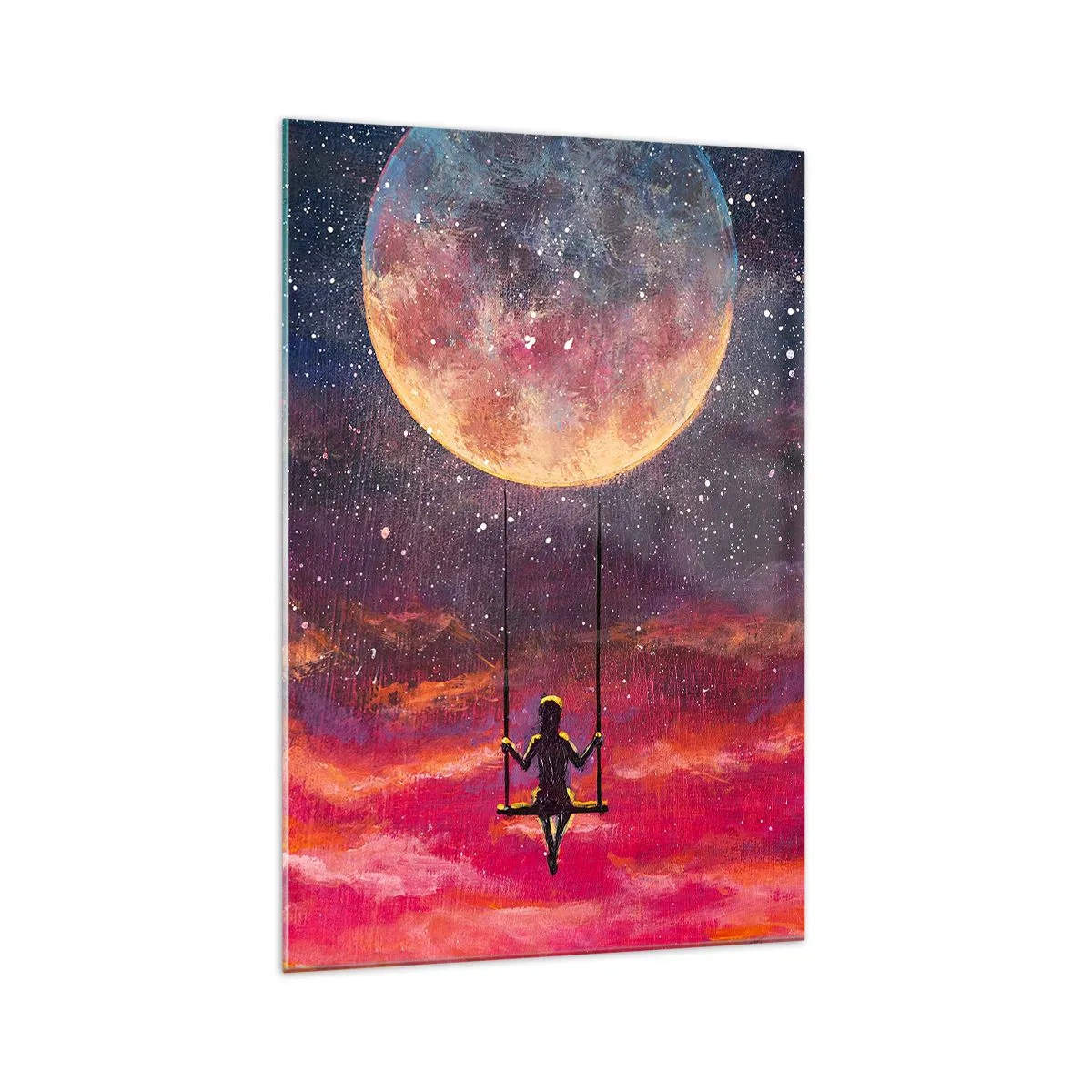Schilderen op glas - Droom - 70x100 cm