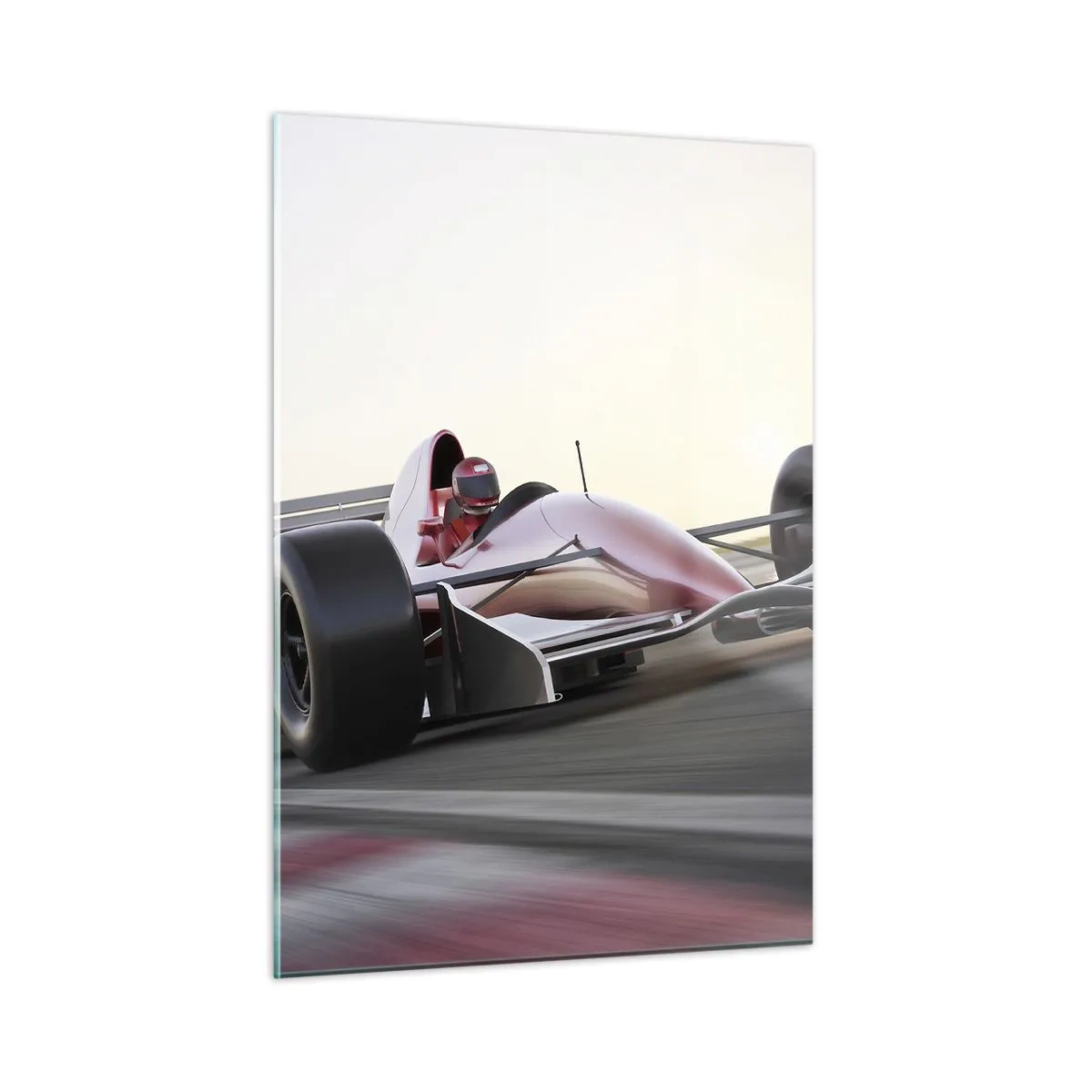 Schilderen op glas - Altijd een winnaar - 50x70 cm