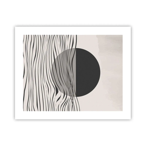 Poster - Halve compositie - 50x40 cm