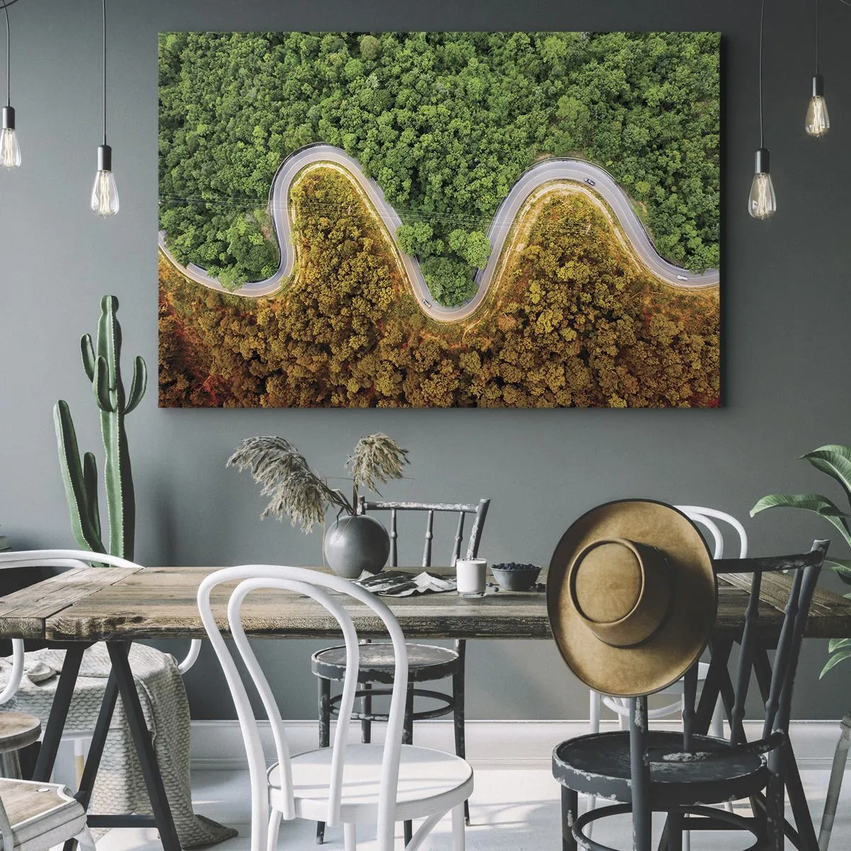 Schilderen op canvas - Grenzen en doorbraken - 100x70 cm