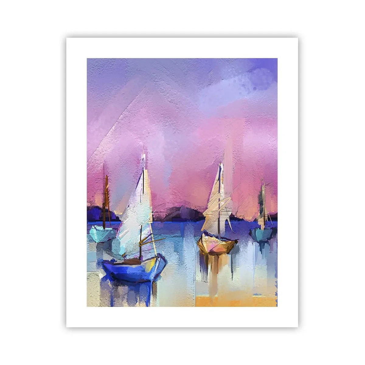 Poster - Richting: breed water - 40x50 cm