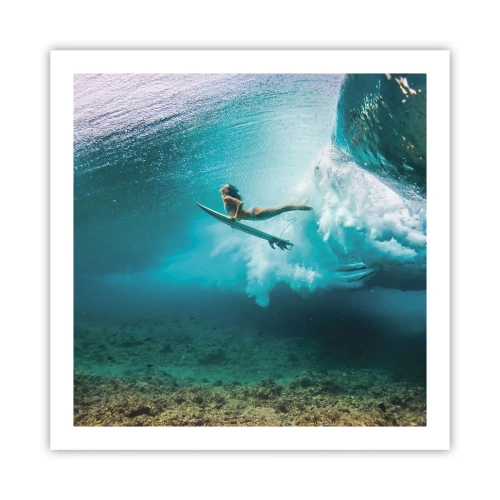 Poster - Onderwaterwereld - 60x60 cm