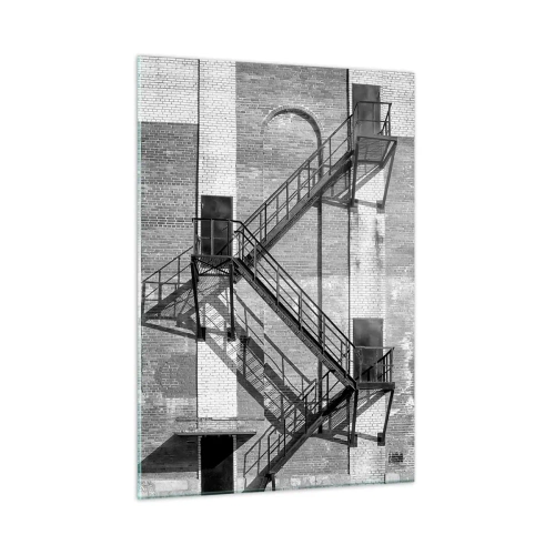 Schilderen op glas - Industriële stijl - 50x70 cm