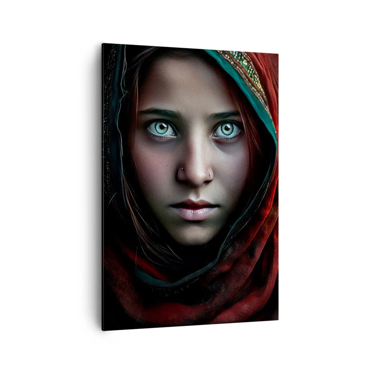 Schilderen op canvas - Oosterse prinses - 70x100 cm