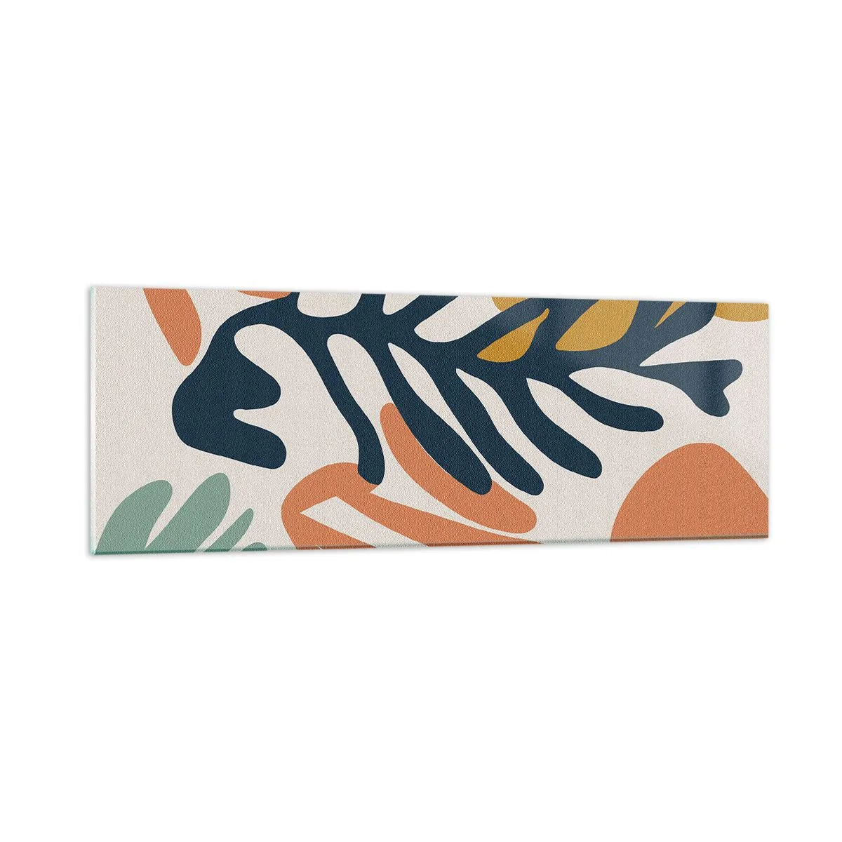 Schilderen op glas - Koraalzeeën - 90x30 cm