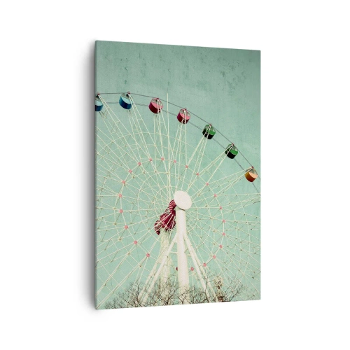 Schilderen op canvas - Wij nodigen u uit om plezier te hebben - 70x100 cm