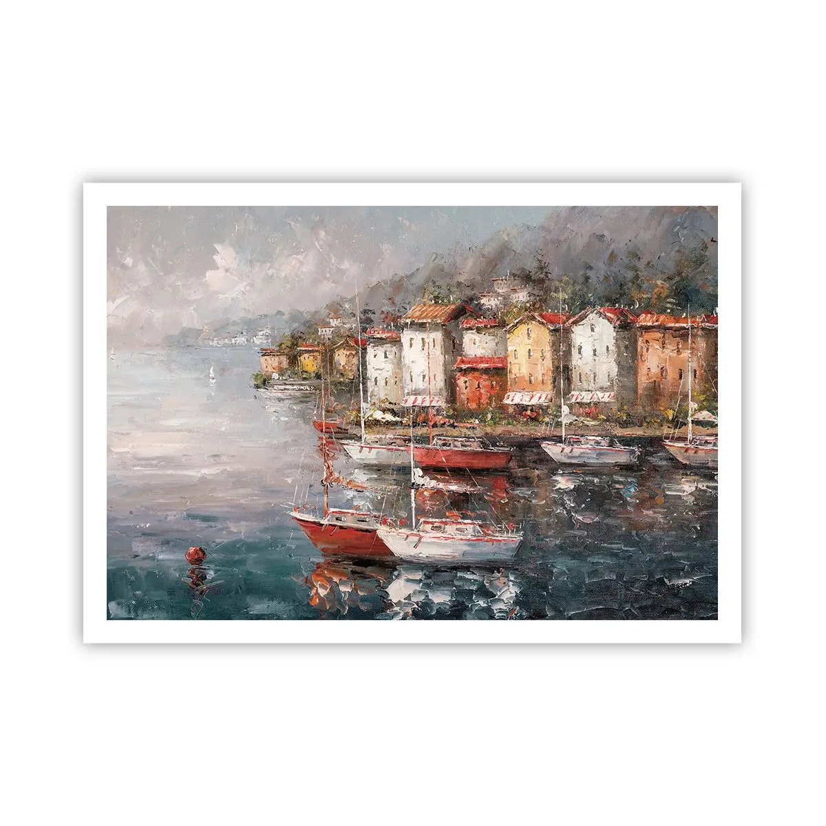 Poster - Romantisch toevluchtsoord - 100x70 cm