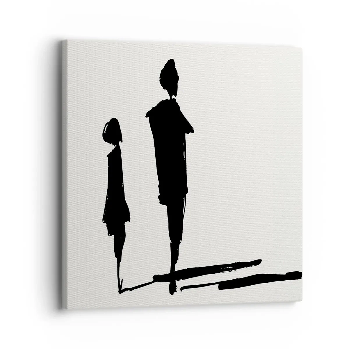 Schilderen op canvas - Zeker samen? - 30x30 cm
