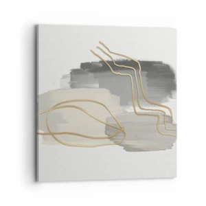 Schilderen op canvas - Duur en beweging - 70x70 cm
