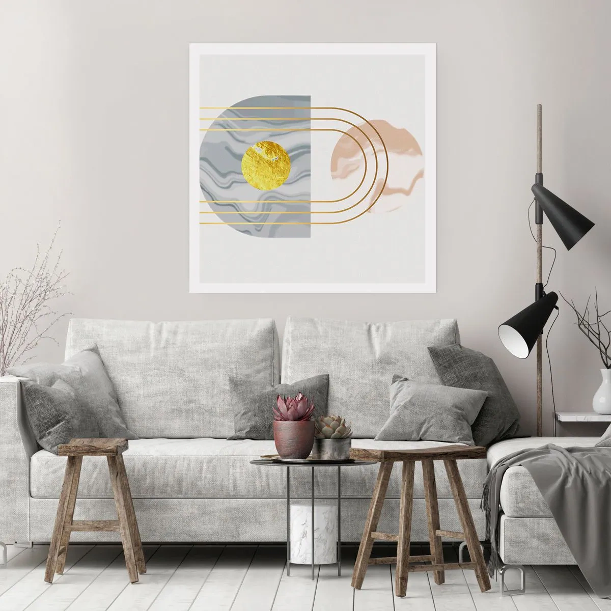 Poster - Helderheid en schittering - 30x30 cm